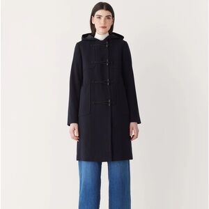 Frank and Oak wool toggle coat